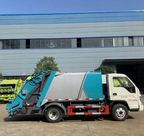 福田5方蓝牌压缩式垃圾车 高效可靠的城市生活垃圾转运解决方案