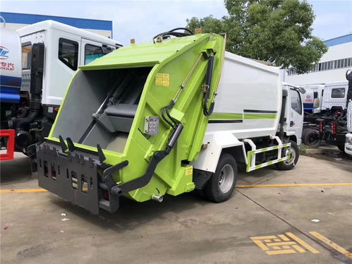 凯力侧装挂桶式压缩垃圾车 高效环卫作业的得力助手