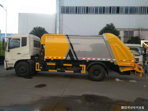 压缩式垃圾车 城市清洁的高效卫士